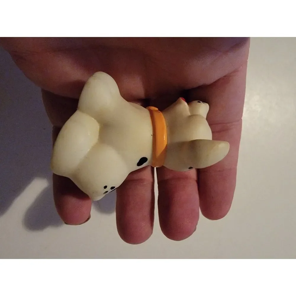 Vintage Dalmatian Dog Mini Figure Toy 1997 90s